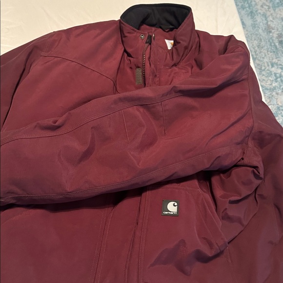 Carhartt Burgundy Jacket - Picture 1 of 2